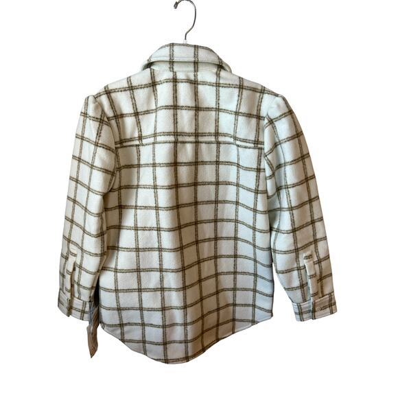 Treasure & Bond NWT Plaid Flannel Jacket Shacket Women's Size Small - Picture 3 of 15